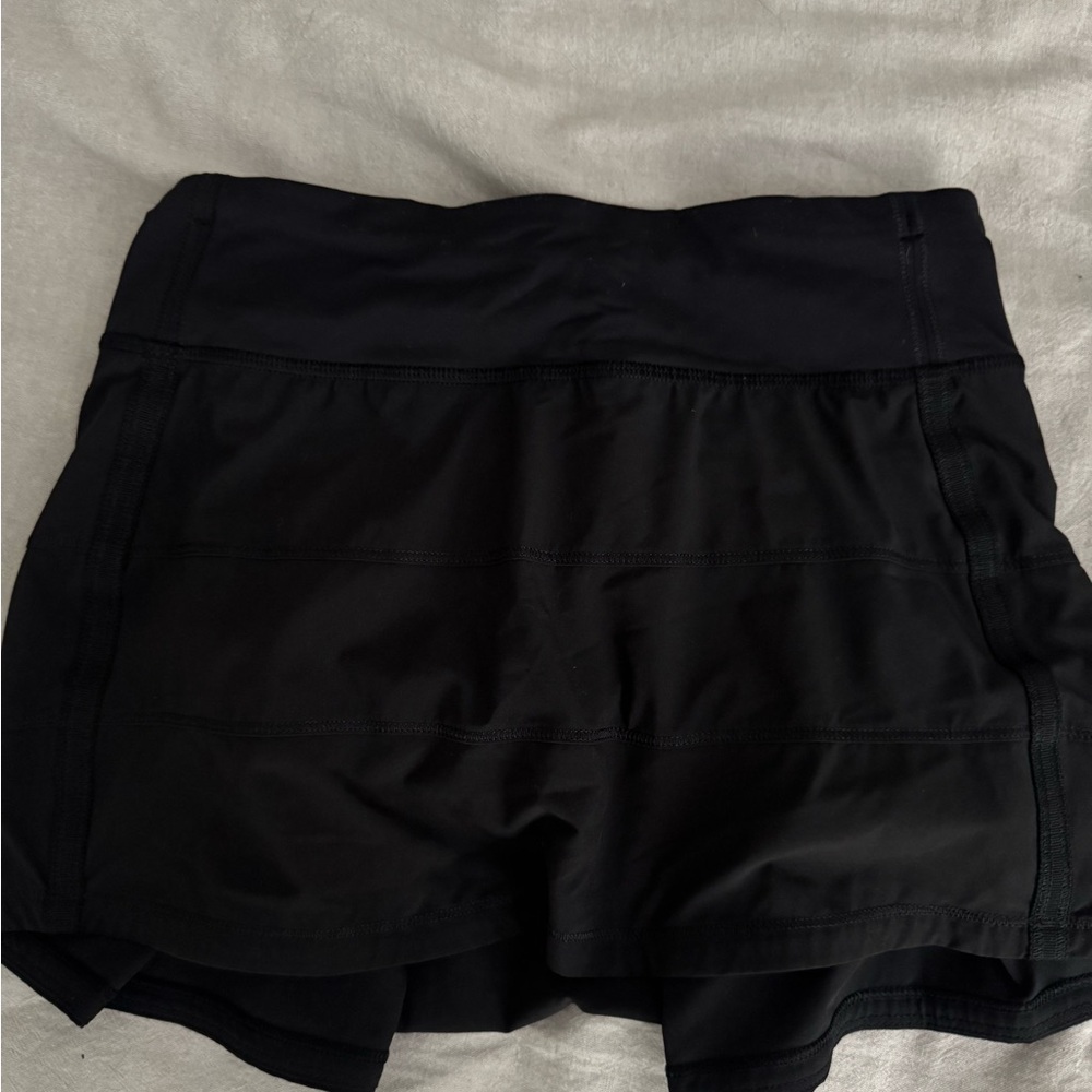 Lululemon pace rival skirt in black